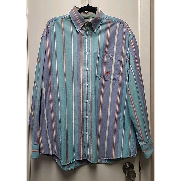 Twenty X Other - Vintage Twenty X Button Down Long  Sleeve Plaid Cotton Western Men's Shirt XL